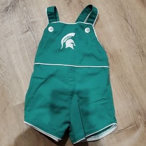 Vintage childs spartan bib overall 24 month